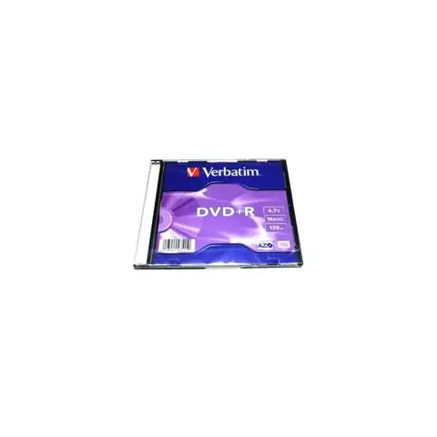 Płyty Verbatim DVD+R 4,7GB 16x - Slim - 200szt.