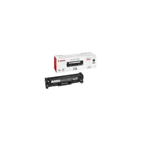 Toner Canon 718 / CRG-718B Czarny do drukarek (Oryginalny) [3.4k]