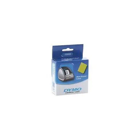 Etykiety Dymo 11355 / S0722550 Czarny na Białym do drukarek (Oryginalna) [19x51mm] -500szt.