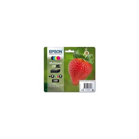 Zestaw tuszy Epson T29XL / C13T29964012 CMYK do drukarek (Oryginalny) [3x6.4ml]  - 4 Pak