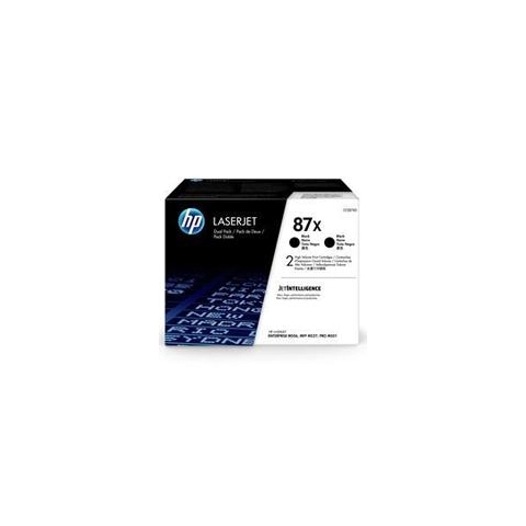 Toner HP 87X / CF287XD Black do drukarek (Oryginalny) [2x18k] - 2 Pack