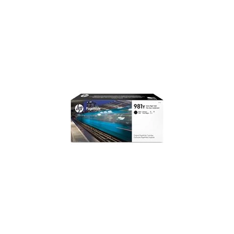 HP L0R16A - Tusz czarny 981Y do HP PageWide Enterprise Color 550, 556, 580, 586, E58650