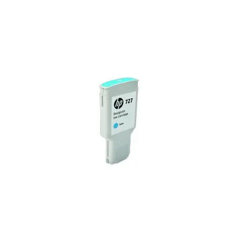 HP F9J76A - Tusz cyan HP 727 do HP DesignJet T-920, T-930, T-1500, T-1530, T-2500, T-2530