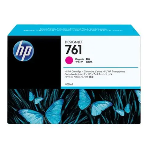 Tusz HP 761 do Designjet T7100/T7200 | 400ml | magenta