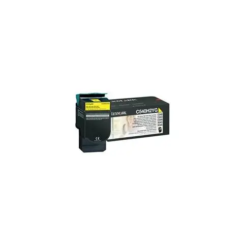 Toner Lexmark C540H1YG Yellow do drukarek (Oryginalny)