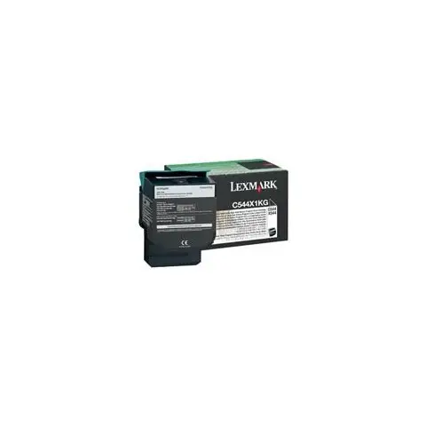 Toner Lexmark C544X1KG Black do drukarek (Oryginalny) [6k]