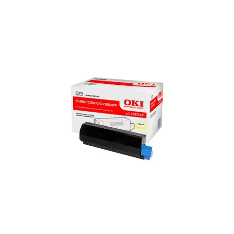 Toner Oki do C-5800/5900/5550MFP | 5 000 str. | yellow-3797145