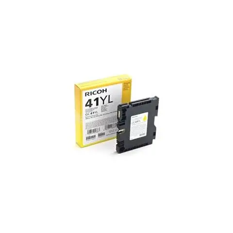 Tusz Ricoh GC 41YL / 405768 Yellow do drukark (Oryginalny) [0.6k]