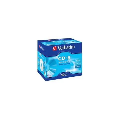 Płyty Verbatim CD-R 800MB 40x - Jewel Case-10szt. - DataLife