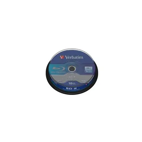 Verbatim BluRay BD-R | 25 GB | x6 | 10 szt.| SINGLE LAYER-3833274