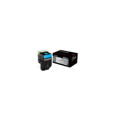 Kaseta z tonerem Lexmark 800H2 do CX410 | 3 000 str. | CYAN-3899807