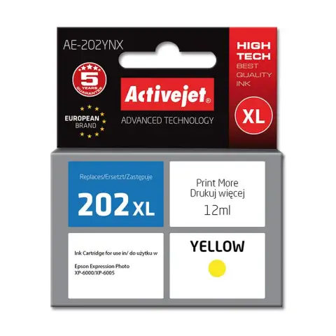 Activejet tusz do Epson 202XL AE-202YNX-4001235