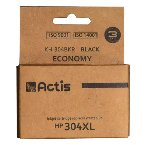 Actis KH-304BKR Tusz (zamiennik HP 304XL N9K08AE; Premium; 20 ml; czarny)
