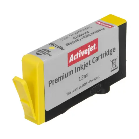 Activejet AH-655YR Tusz (zamiennik HP 655 CZ112AE; Premium; 12 ml; żółty)-4174035