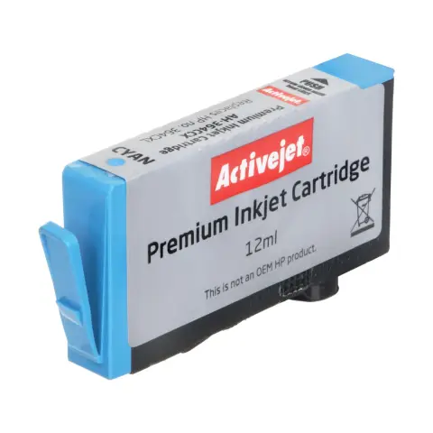 Tusz Activejet AH-364CCX (zamiennik HP 364XL CB323EE; Premium; 12 ml; niebieski)-4174057