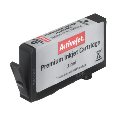Activejet AH-364PBCX Tusz (zamiennik HP 364XL CB322EE; Premium; 12 ml; czarny, foto)-4174096