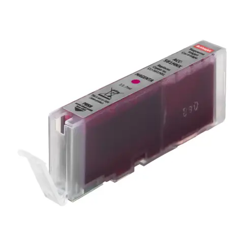 Activejet ACC-581MNX Tusz (zamiennik do drukarki Canon CLI-581XLM; Supreme; 11,70 ml; czerwony)-4182725