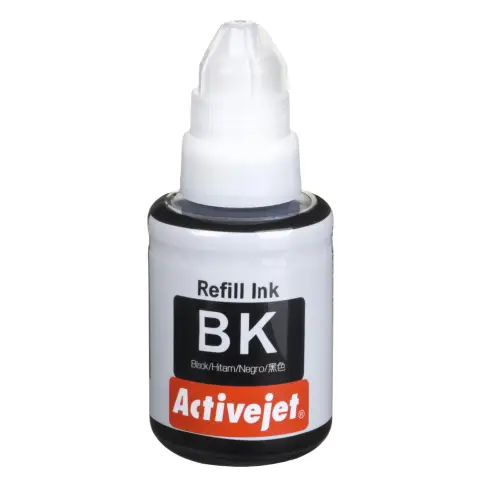 Tusz Activejet AC-G490Bk (zamiennik Canon GI-490BK; Supreme; 135 ml; czarny)-4191879