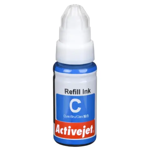 Tusz Activejet AC-G490C (zamiennik Canon GI-490C; Supreme; 70 ml; niebieski)-4191880