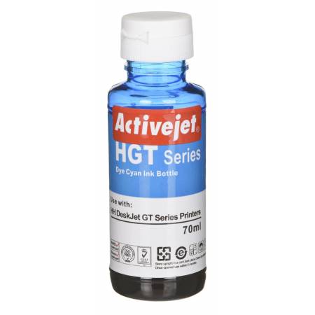 Tusz Activejet AH-GT52C (zamiennik HP GT52C M0H54AE; Supreme; 70 ml; niebieski)-4207877