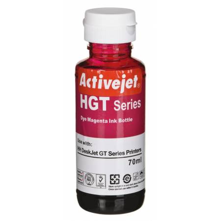 Tusz Activejet AH-GT52M (zamiennik HP GT52M M0H55AE; Supreme; 70 ml; czerwony)-4207878