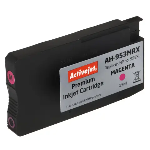 Tusz Activejet AH-953MRX (zamiennik HP 953XL F6U17AE; Premium; 25 ml; czerwony)-4207819