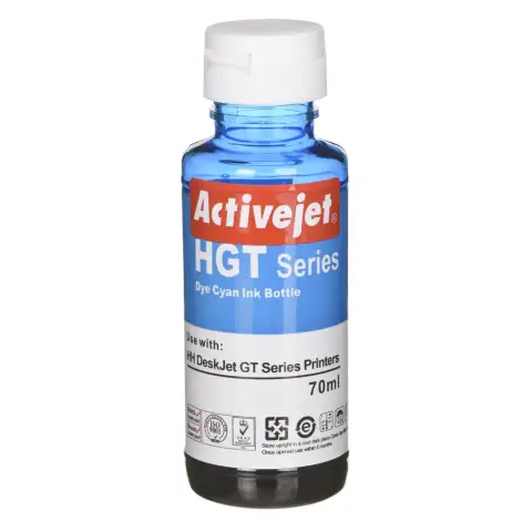 Tusz Activejet AH-GT52C (zamiennik HP GT52C M0H54AE; Supreme; 70 ml; niebieski)-4207877