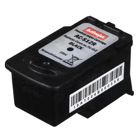 Tusz Activejet AC-512R (zamiennik Canon PG-512; Premium; 18 ml; czarny)-4218176