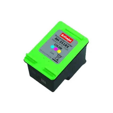 Activejet AH-351RX Tusz (zamiennik HP 351XL CB338EE; Premium; 21 ml; kolor)-4218380
