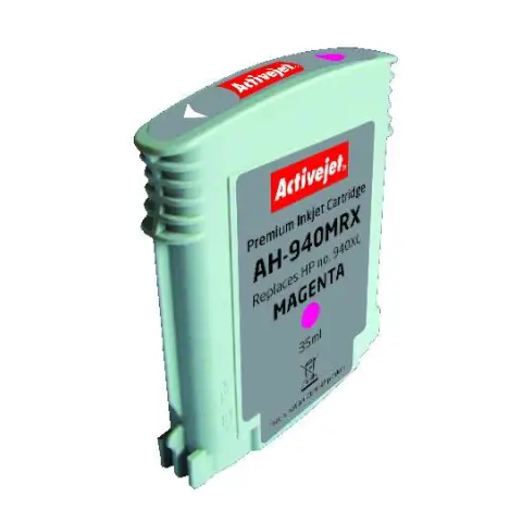 Activejet AH-940MRX Tusz (zamiennik HP 940XL C4908AE; Premium; 35 ml; czerwony)-4218387