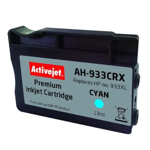 Tusz AH-933CRX  Cyan do drukarek (Zamiennik HP 933XL / CN054AE) [14 ml]