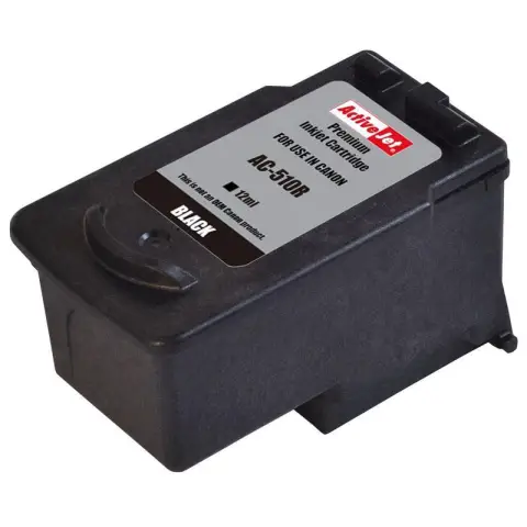 Activejet AC-510R Tusz (zamiennik Canon PG-510; Premium; 12 ml; czarny)-4226776