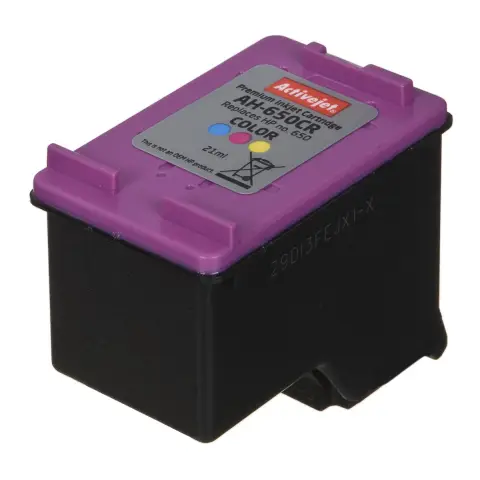 Activejet AH-650CR Tusz (zamiennik HP 650 CZ102AE; Premium; 21 ml; kolor)-4226964