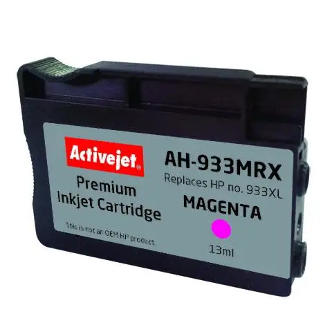 Tusz Activejet AH-933MRX (zamiennik HP 933XL CN055AE; Premium; 13 ml; czerwony)-4226984