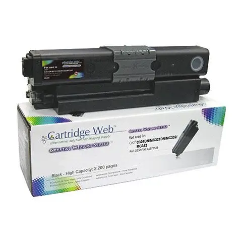Toner zamiennik czarny do OKI MC342, MC332, MC340, C321, C301 - OKI 44973536 zamiennik