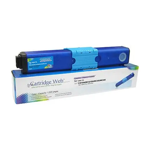 Toner CW-O301CN Cyan do drukarek OKI (Zamiennik OKI 44973535) [1.5k]