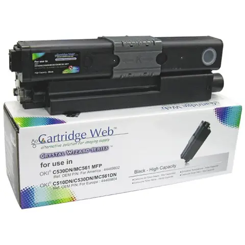 Toner CW-O510BN Black do drukarek OKI (Zamiennik OKI 44469804) [5k]