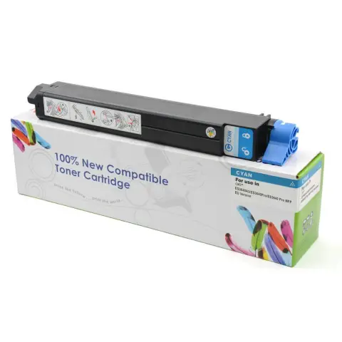 Toner CW-OES3640PROCN Cyan do drukarek OKI (Zamiennik OKI 43837107) [16.5k]