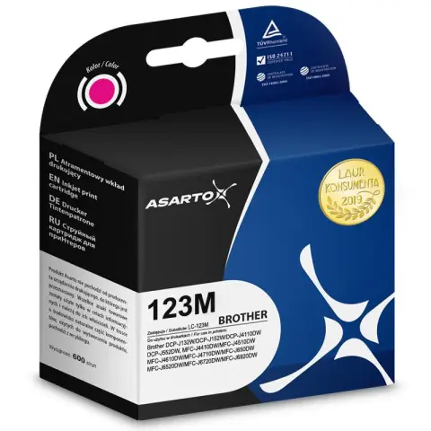 Tusz magenta zamiennik do Brother DCP-J132W, DCP-J152W, DCP-J552DW, DCP-J4110DW, MFC-J470DW, MFC-J4410DW, MFC-J4510DW, M