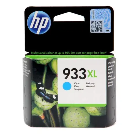 HP CN054AE - Tusz 933XL cyan do HP OfficeJet 6100, 6600, 6700, 7110, 7510, 7600, 7610, 7612