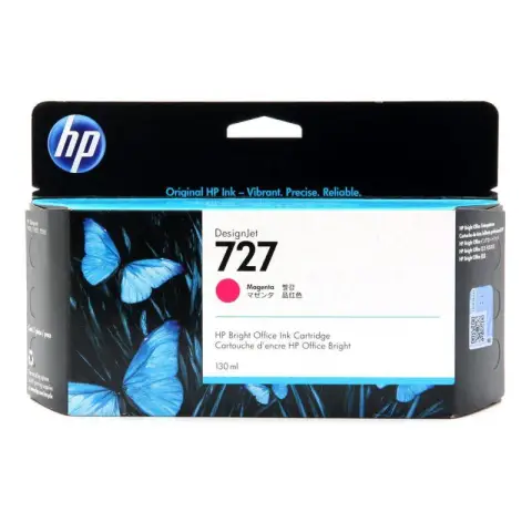 HP B3P20A - Tusz magenta HP 727 do HP DesignJet T-920, T-930, T-1500, T-1530, T-2500, T-2530