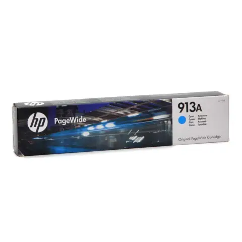 Tusz HP 913A / F6T77AE Cyan do drukarek (Oryginalny) [35.5ml]