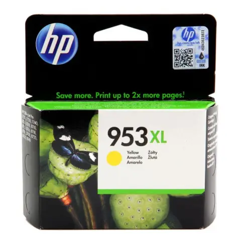 Tusz HP 953XL / F6U18AE Yellow do drukarek (Oryginalny) [20ml]