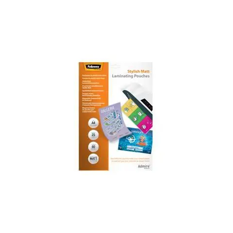 Fellowes Folie do laminowania matowe  | A4 | 80 mic | 25 szt.-4381822