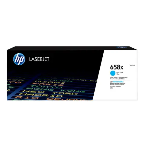 HP W2001X - Toner 658X cyan XL do HP Color LaserJet Enterprise M751dn, M751n