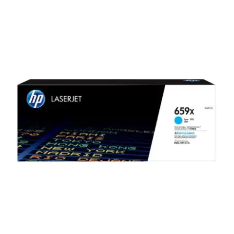 HP W2011X - Toner 659X cyan XL do HP Color LaserJet Enterprise M856, MFP M770, M776, Flow MFP M776, Managed E 85055dn