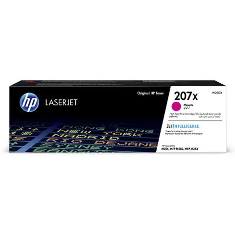 HP W2213X - Toner magenta HP 207X do HP Color LaserJet Pro M255, MFP M282, M283