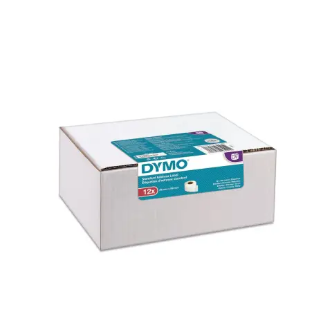 Dymo etykieta do drukarek LW 99010 | 89mm x 28mm | 12 sztuk-4355681