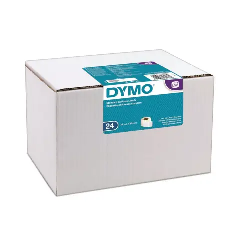 Dymo etykieta do drukarek LW 99010 | 89mm x 28mm | 24 sztuki-4355682