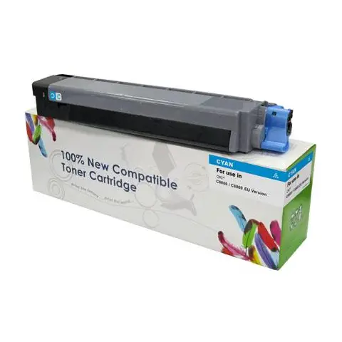 Toner CW-OES8460CN Cyan do drukarek OKI (Zamiennik OKI 44059231) [9k]